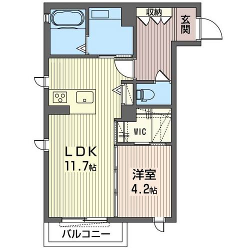 チェントル　ベキの間取り