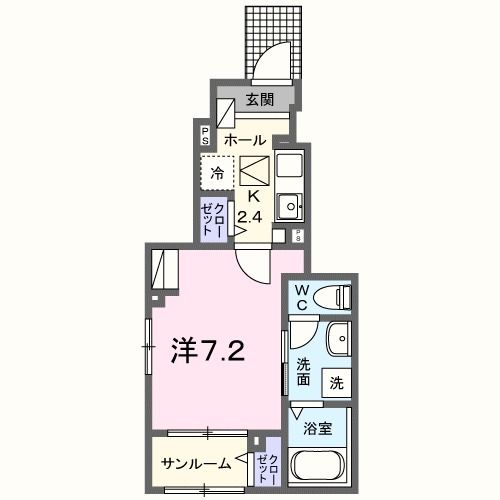 仮）小田部２丁目ＡＰの間取り