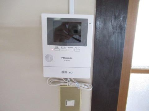 寺川マンション　セキュリティ　カメラ付インターホン