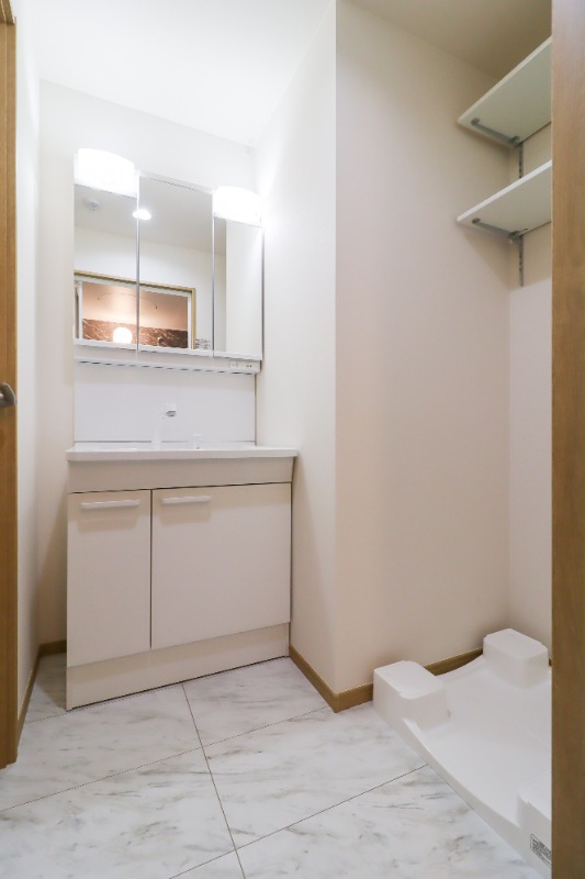 洗面設備　図面と現状に相違がある場合には現状を優先