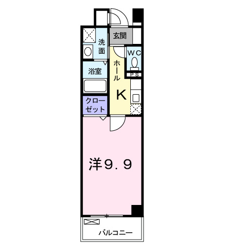 プティネージュの間取り