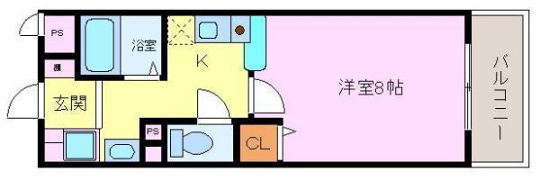 ヨーク北条の間取り