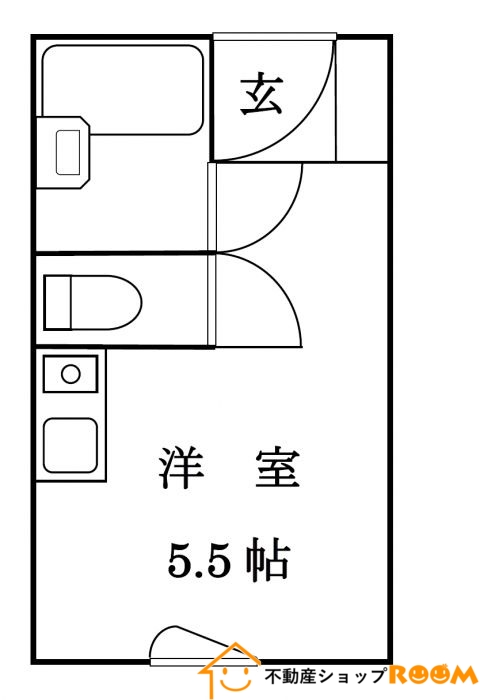 筑後市大字山ノ井のマンションの間取り