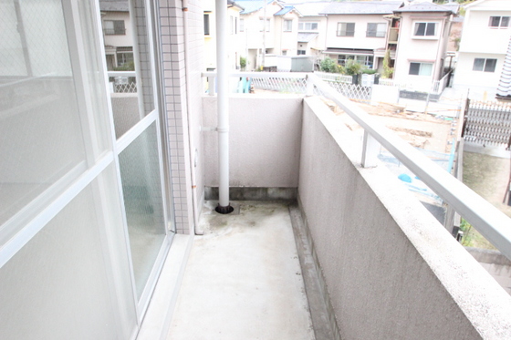 バルコニー　※別部屋の写真です