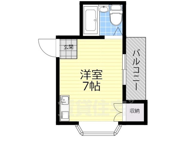 パビヨン南草津の間取り