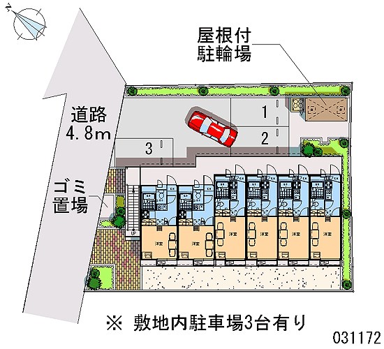その他共有部分　敷地内全体図です。