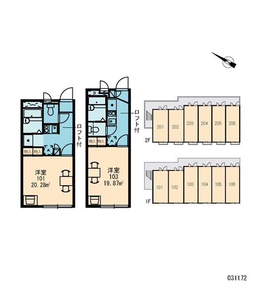 その他部屋・スペース　見取り図です。