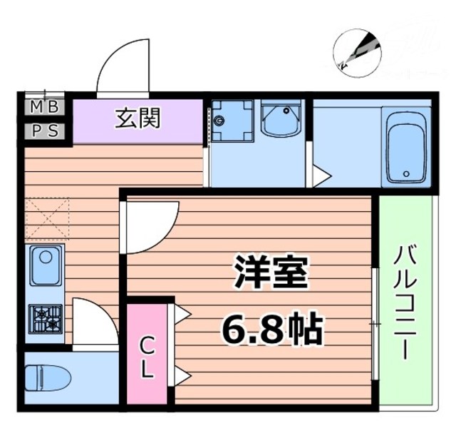 フジパレス吹田内本町の間取り