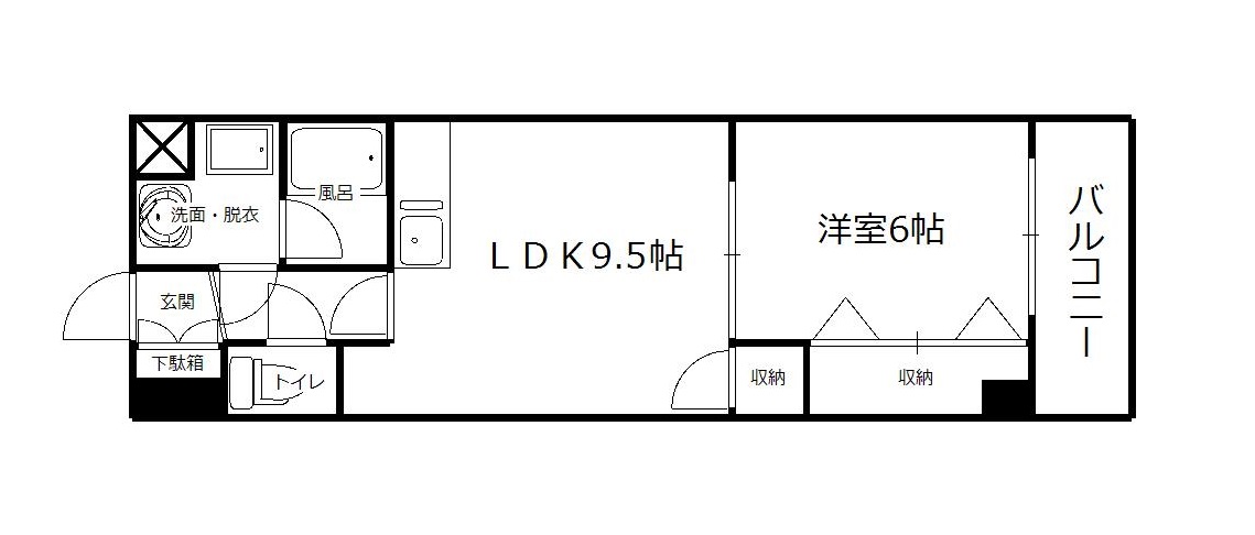 グランディール井口の間取り