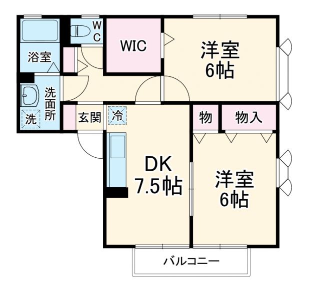 ビラージュ鎌倉の間取り