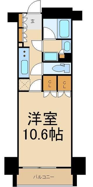 千代田区神田三崎町のマンションの間取り