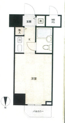 ダイアパレス錦糸町第5の間取り