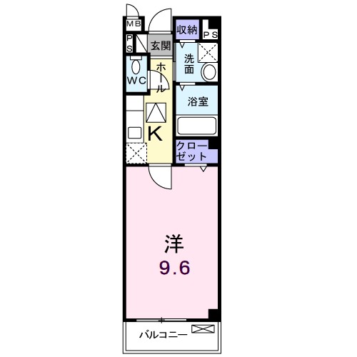 セイバリースクエア　Ａの間取り