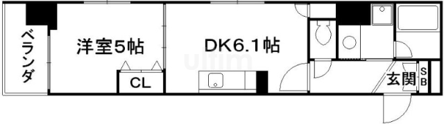 ベラジオ京都西大路の間取り