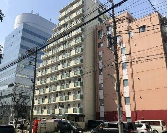 品川区北品川のマンションの建物外観