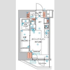 豊島区巣鴨のマンションの間取り