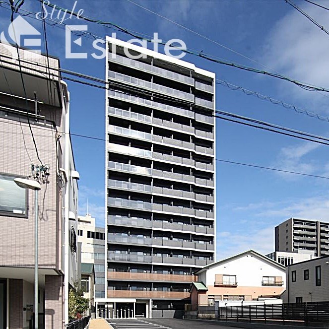 【名古屋市西区花の木のマンションの建物外観】