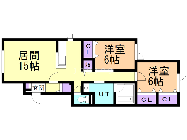 ＭＯＤＥ‐Ｓ　Ｂ棟の間取り