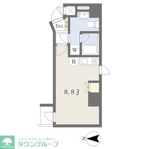 名古屋市中区大須のマンションの間取り