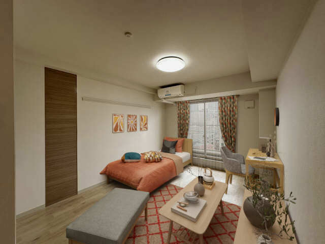 居室・リビング　画像内の家具家電はCG加工しており物件に付帯されません