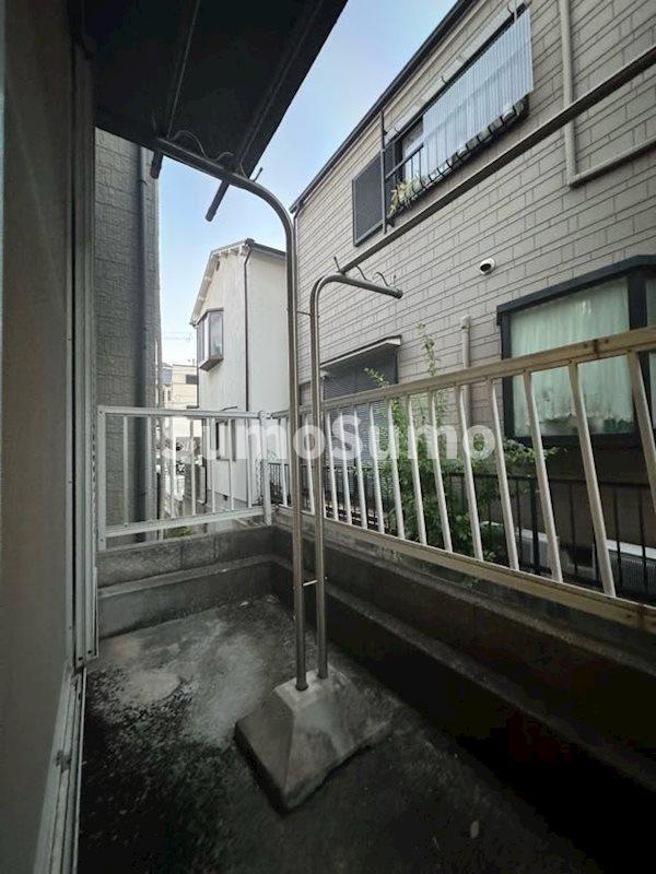 バルコニー　広々としたバルコニーです