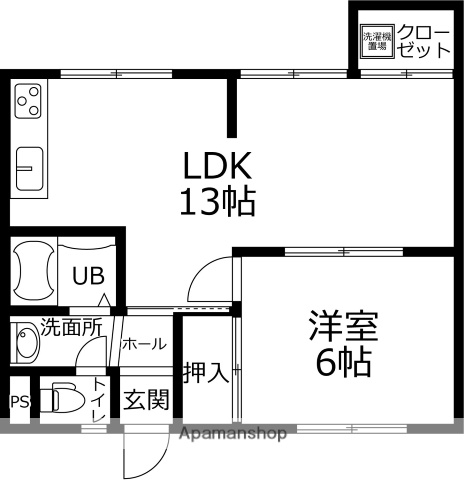ジュリエッタの間取り