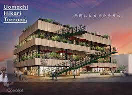ショッピングセンター　Uomachi　Hikari　Terrace（ショッピングセンター）まで693m