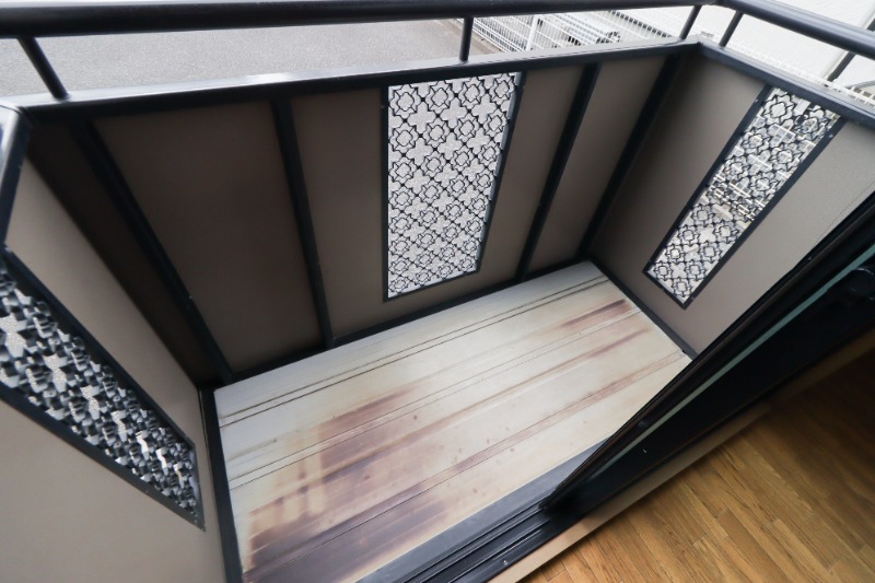 バルコニー　図面と現状に相違がある場合には現状を優先