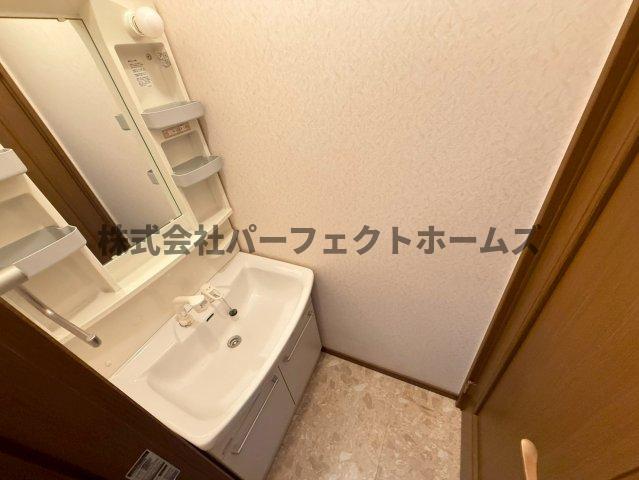 洗面設備　洗面所です