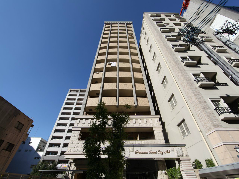 建物外観　外観　分譲賃貸  防犯カメラ付　宅配BOX付　オートロック付