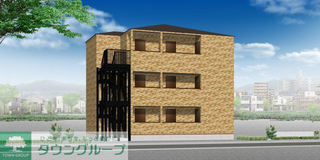 建物外観　※パース