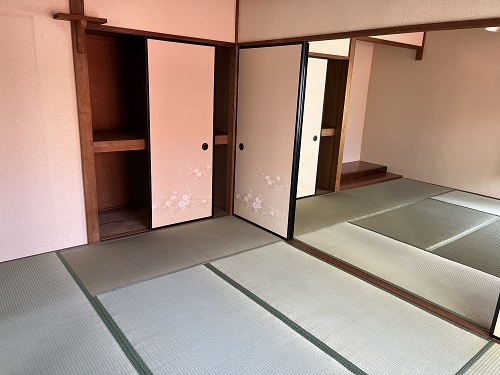 その他部屋・スペース　和室6畳、8畳の続き間です
