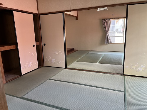 その他部屋・スペース　和室6畳、8畳の続き間です