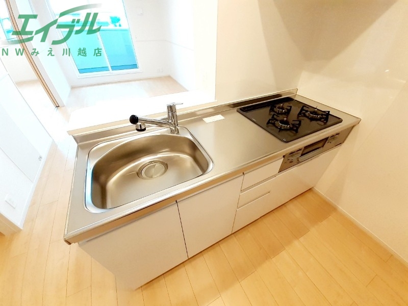 キッチン　同型部屋写真です。