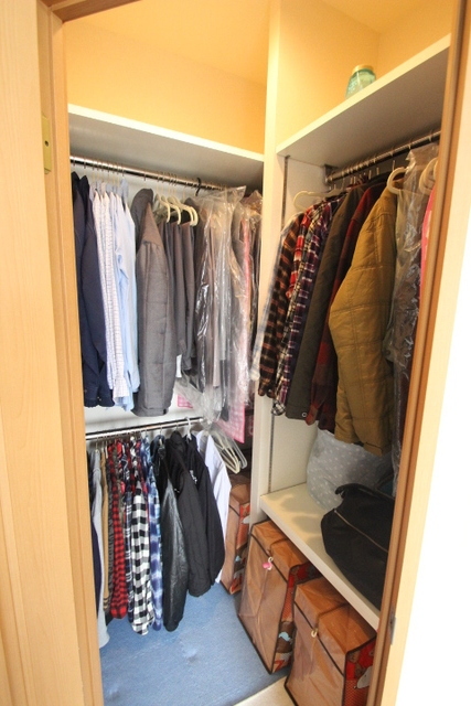 収納　モデルルームです