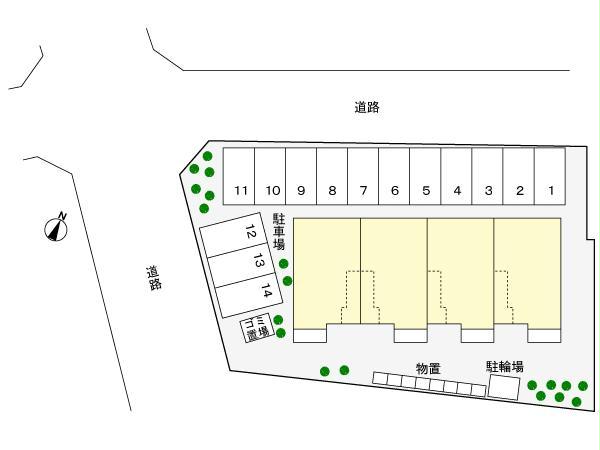 その他共有部分　駐輪場