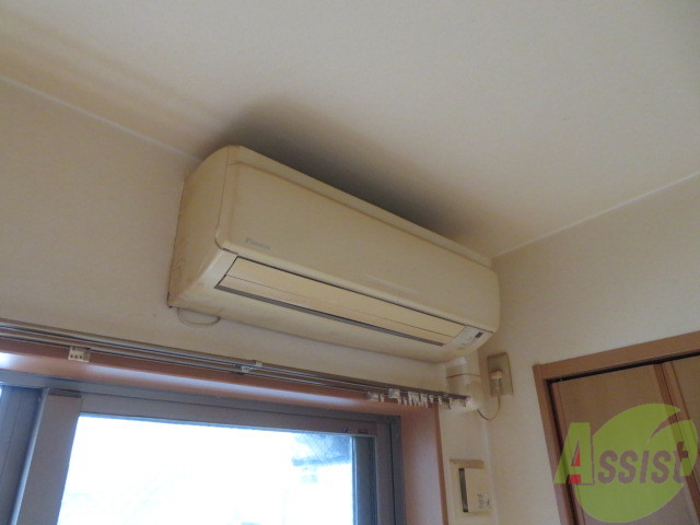 その他設備　エアコンが設置してありますので、寒暖対策もばっちり。