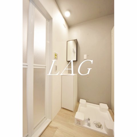 洗面設備　洗面台です。