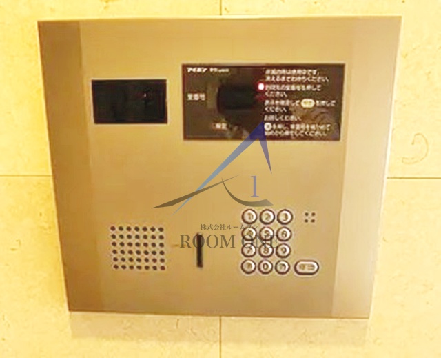 セキュリティ　オートロックです。