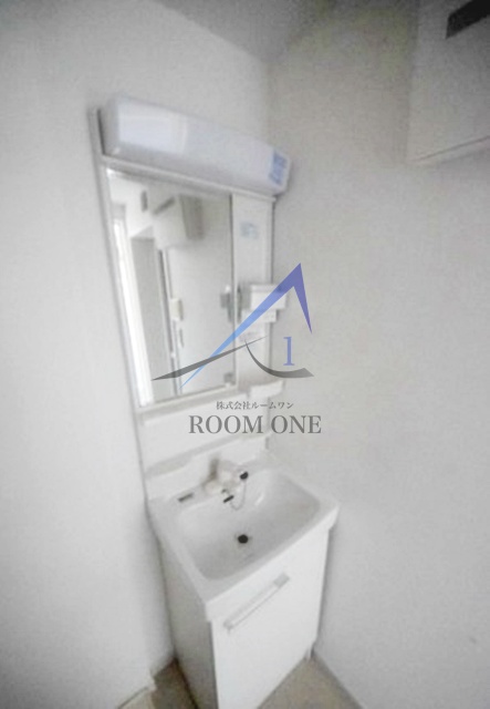 洗面設備　洗面台です。