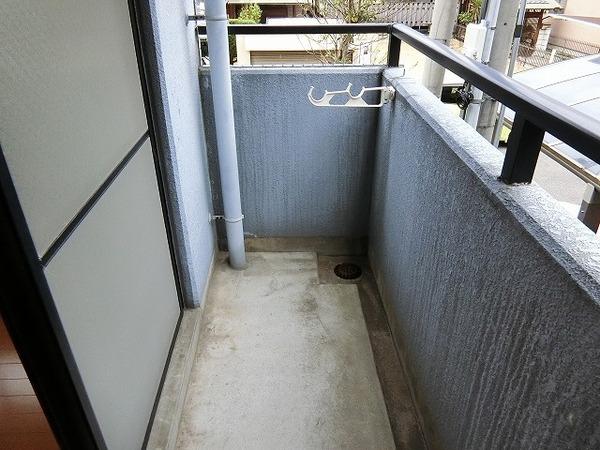 バルコニー　採光良好！