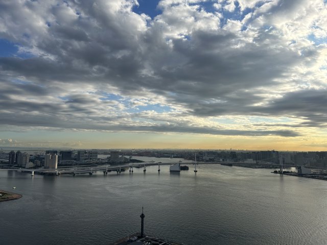 眺望　きれいな眺望ですね