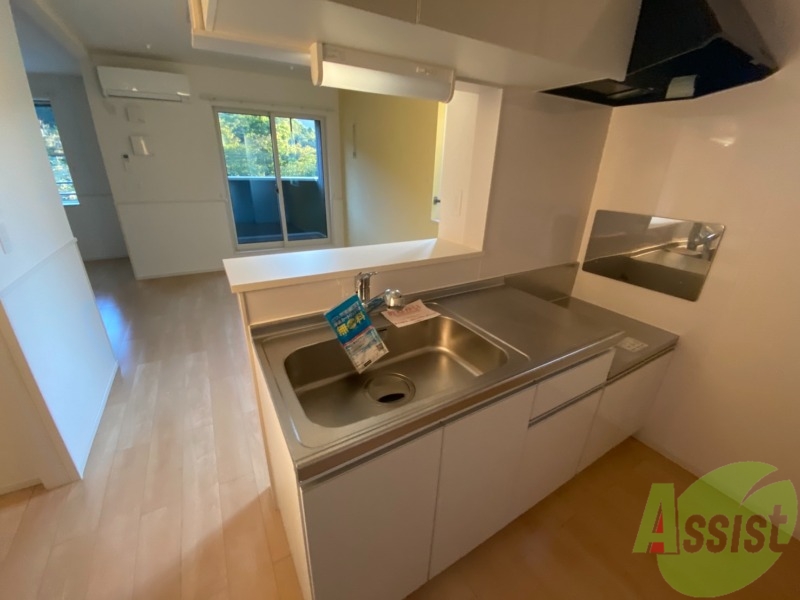 キッチン　キッチンは料理をする場所もしっかりあっていいですね～