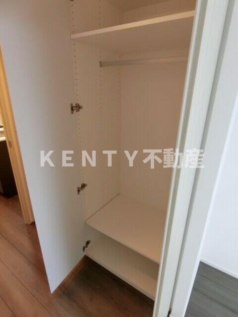 収納　大きなスペースがあり、収納には困りません