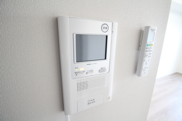 セキュリティ　モニター付きで安心