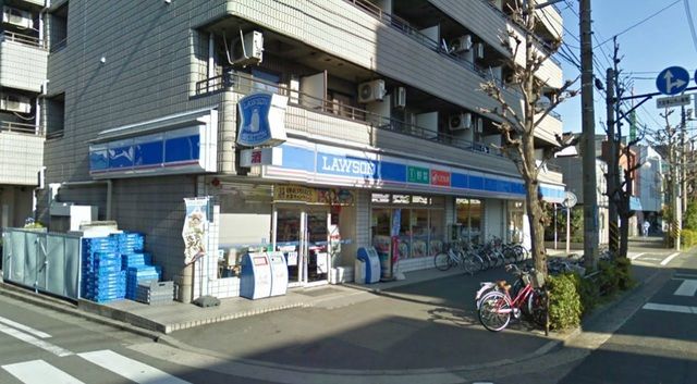 コンビニ　ローソン池上新町店（コンビニ）まで550m