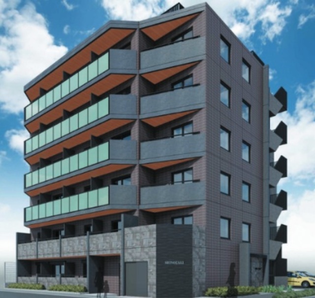 建物外観　３月上旬入居可能予定の新築物件です。