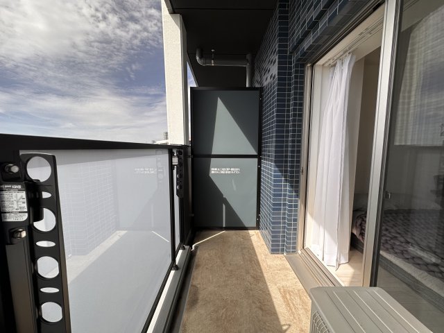 バルコニー　同一タイプです。