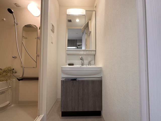 洗面設備　同一タイプです。
