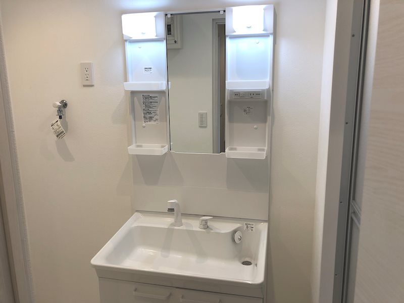 洗面設備　別部屋参考写真